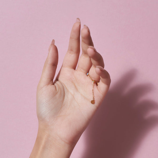 Opalescent Chain Ring