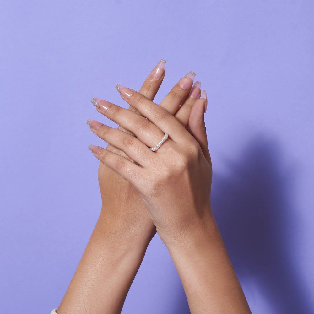 Pearlescent Chain Ring