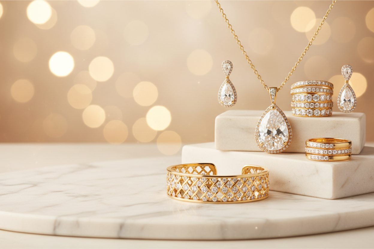 make a jewelry banner for my website